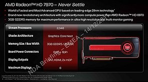 Präsentationsfolien zur Radeon HD 7970, Folie 3